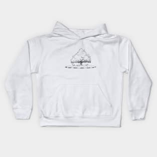 Sheep Square Kids Hoodie